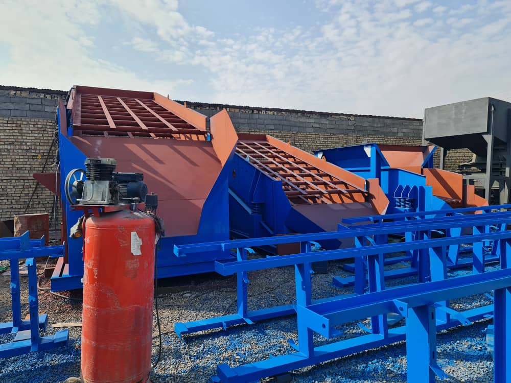 سرند دانه بندی در ظرفیت‌های مختلف